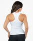 Bella Ribbed Tank - White