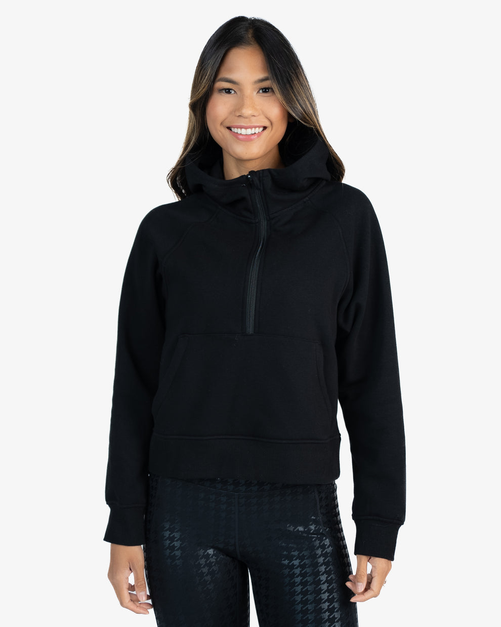 Half Zip Shirt - Black