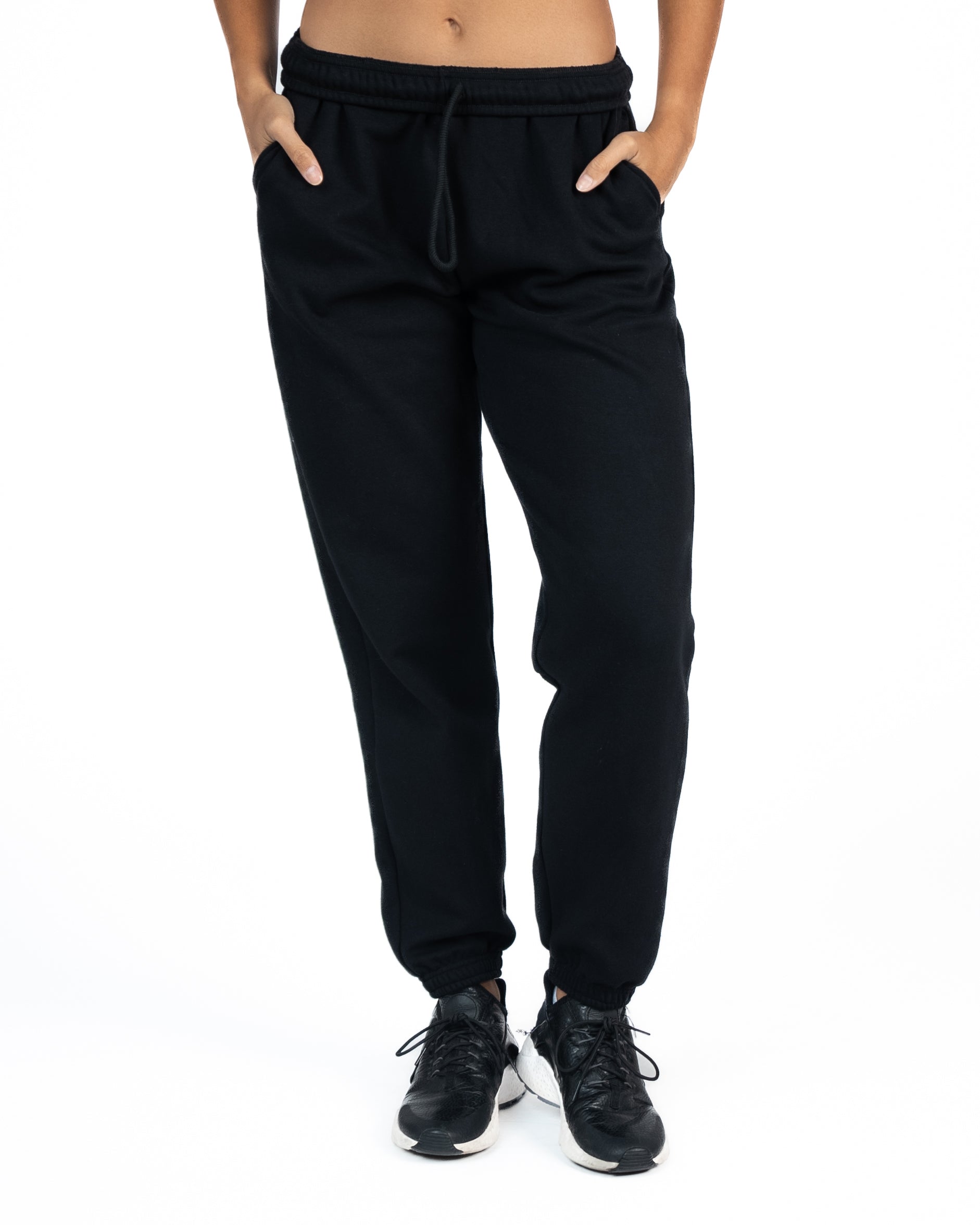 Fleece Lined Sweats Black – Senita Athletics