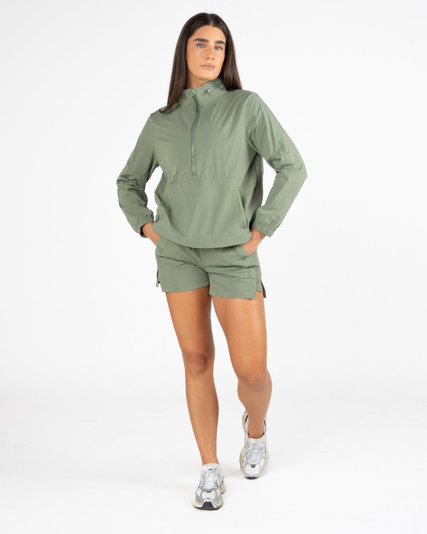 Excursion Windbreaker - Olive - FINAL SALE