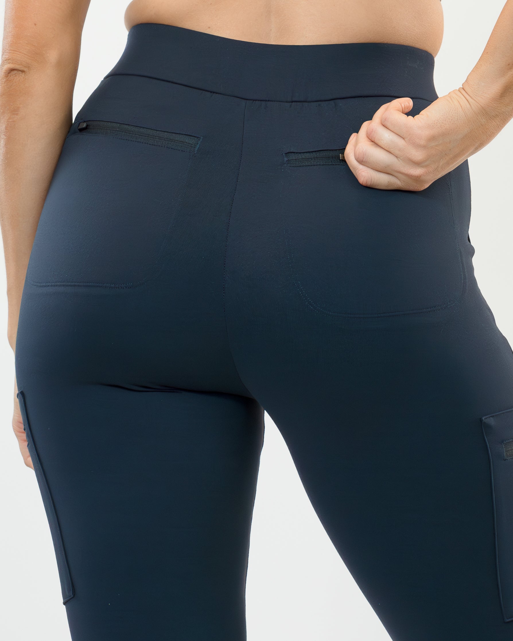 Hiking Cargo Joggers - Navy - S ONLY - FINAL SALE