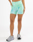Lux Baseline Shorts (5 in. inseam) - Key Lime Tie Dye - FINAL SALE