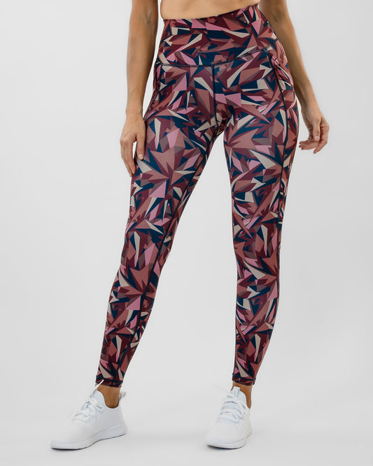Lux Pace Leggings - Apple Butter Kaleidoscope