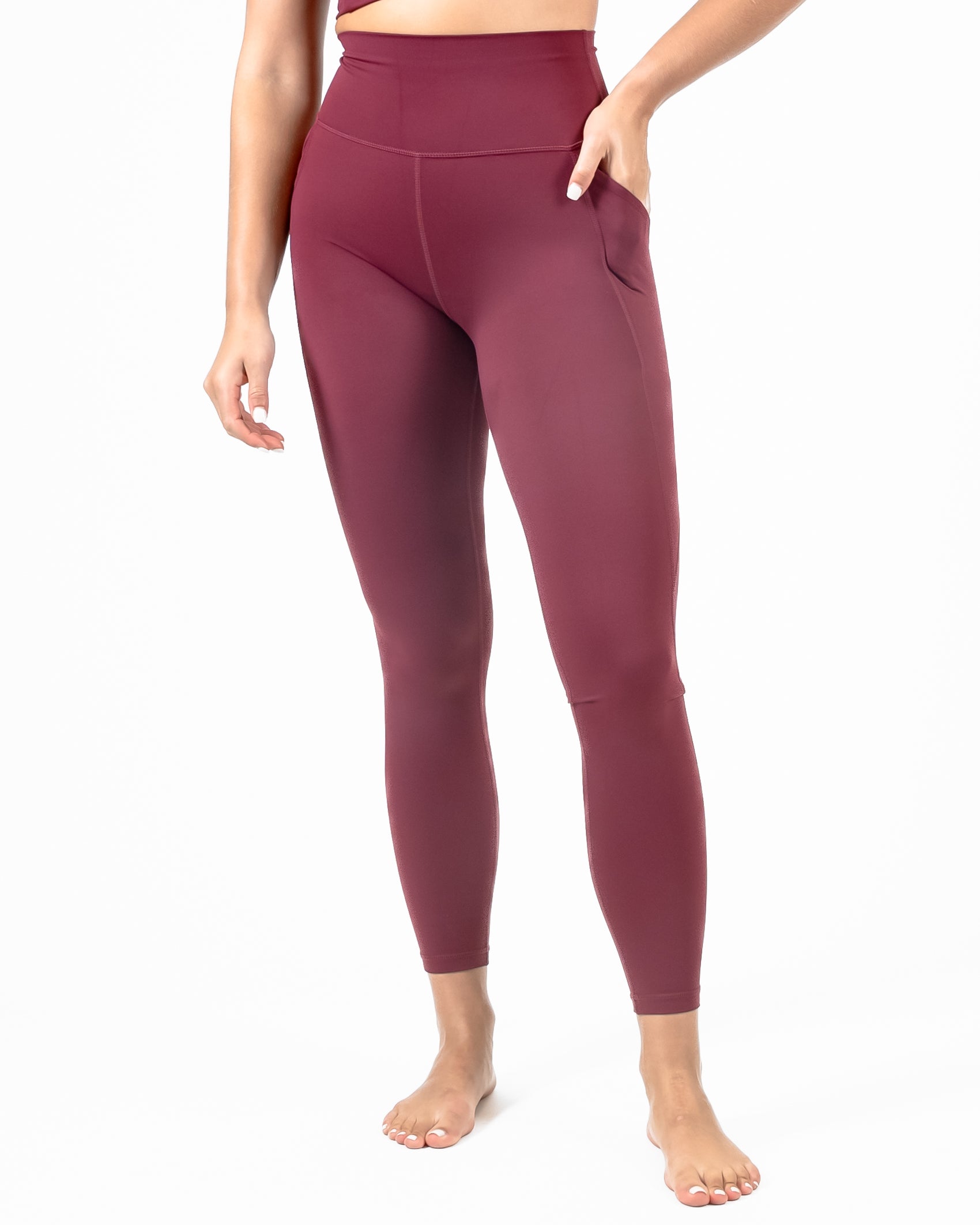 Lux Pace Leggings - Mulberry