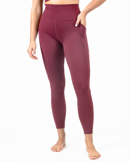 Lux Pace Leggings - Mulberry