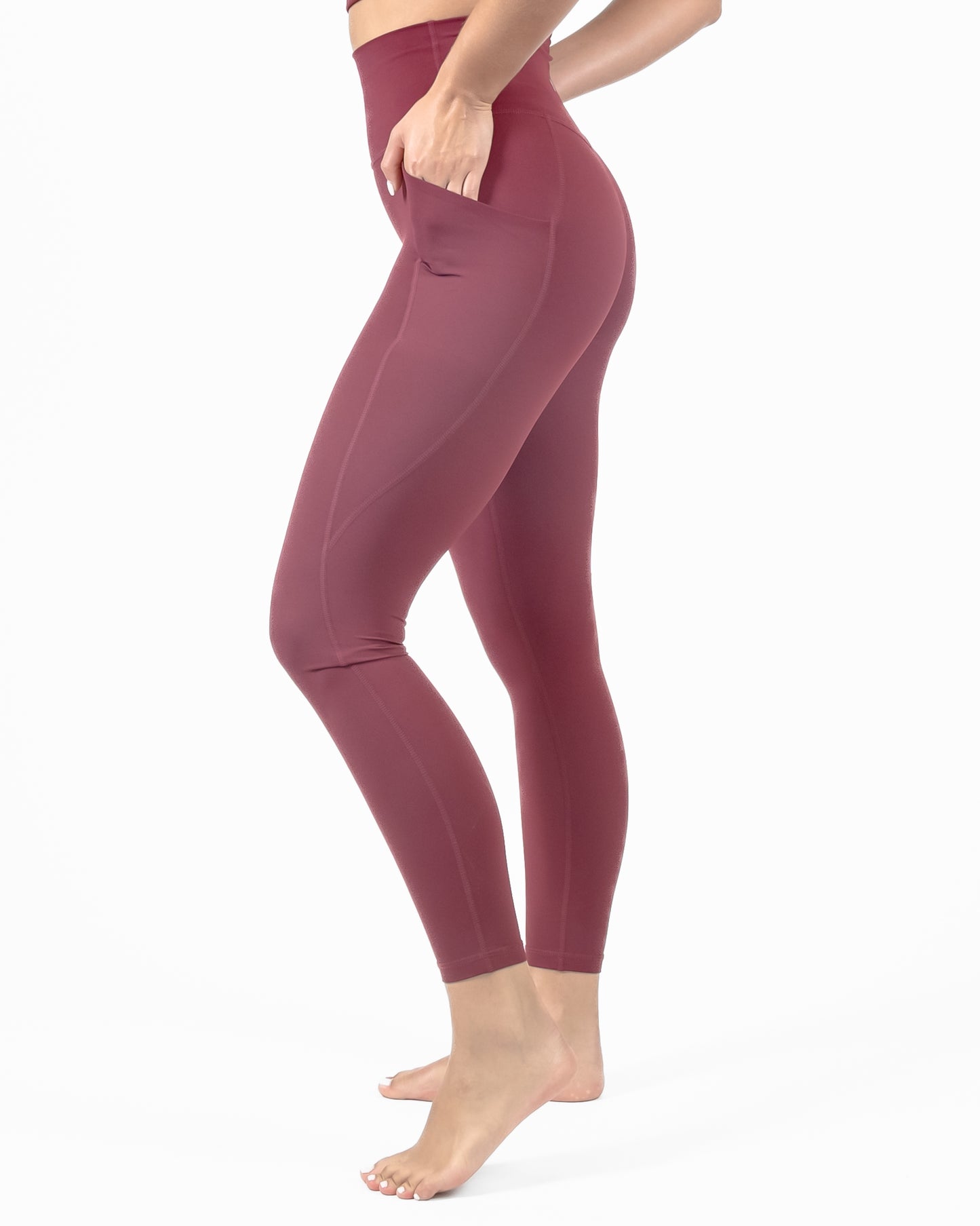 Lux Pace Leggings - Mulberry