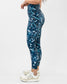 Lux Pace Leggings - Navy Kaleidoscope