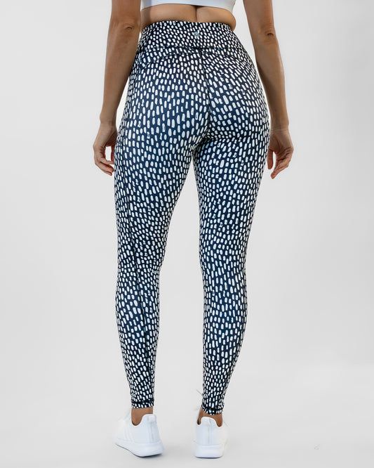 Lux Pocket Pants - Lucky Spots (Black & Jet Stream)