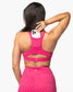 Lux Sarah Sports Bra - Hibiscus Terrazzo - Final Sale