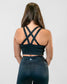 Sierra Sports Bra - Black Leopard