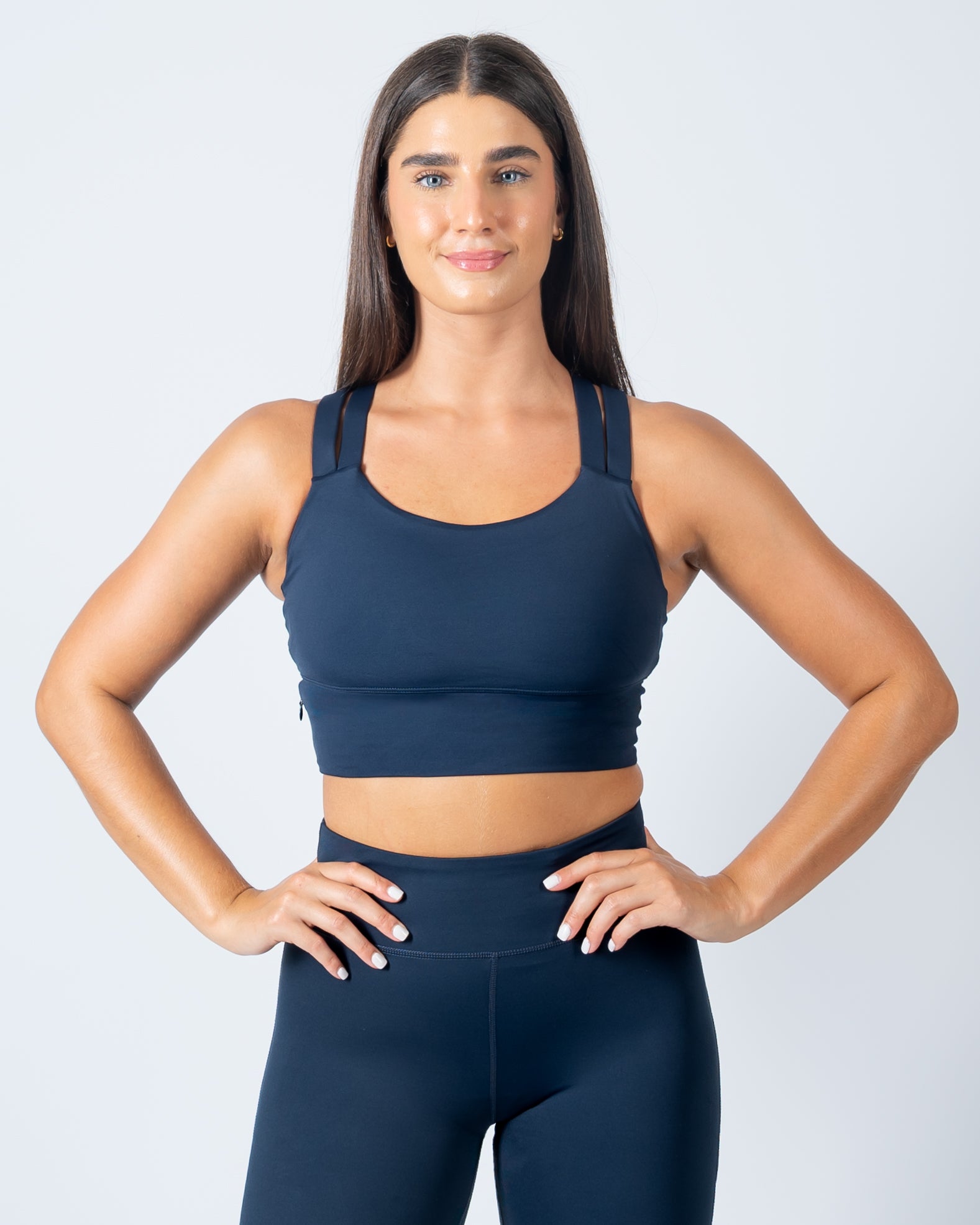 Sierra Sports Bra - Navy