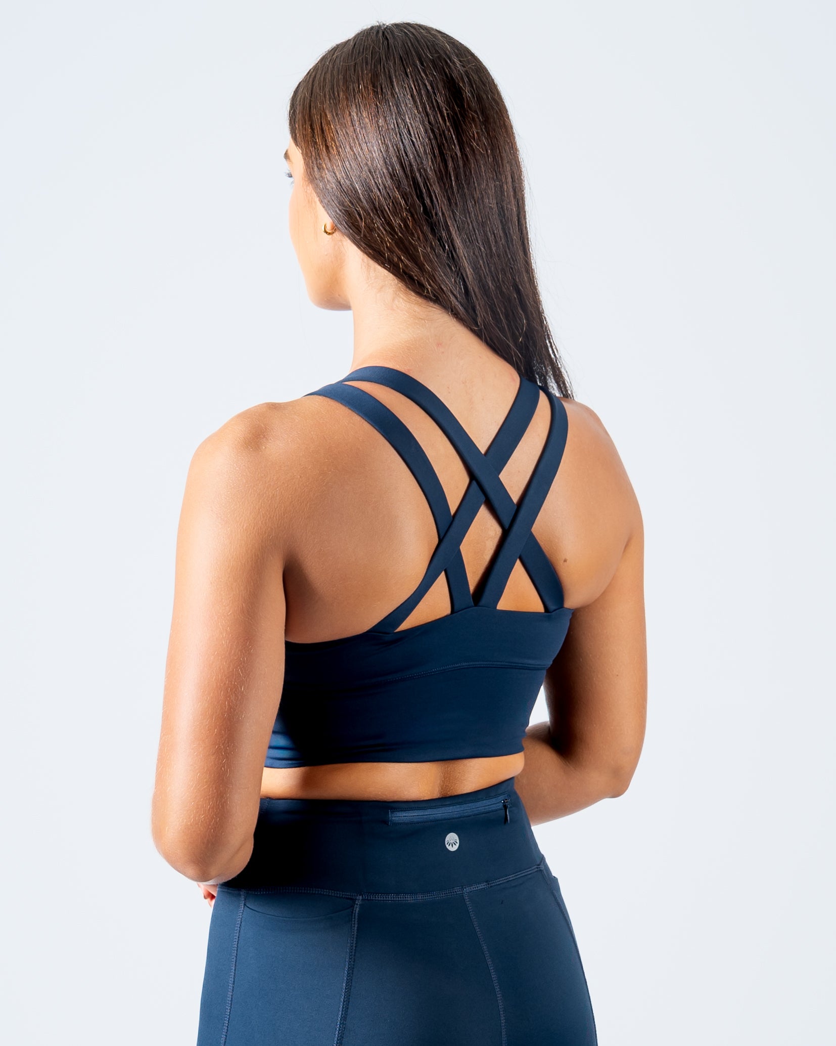 Sierra Sports Bra - Navy