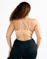 Strappy Sports Bra - Honeycomb Starburst - FINAL SALE