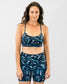 Lux Y-Back Bra - Navy Kaleidoscope