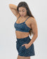 Lux Y-Back Bra - Night Terrazzo