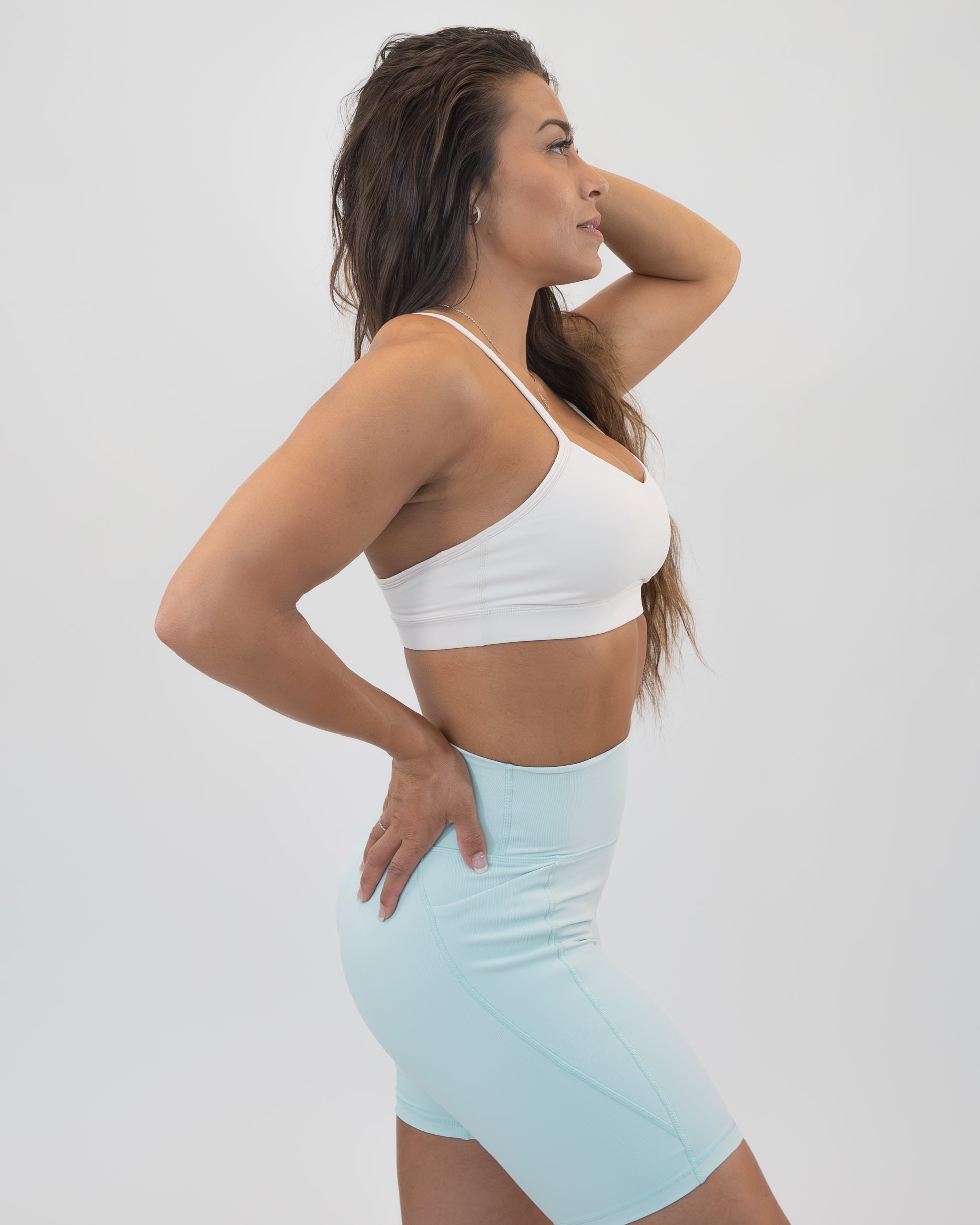 Lux Y-Back Bra - Jet Stream