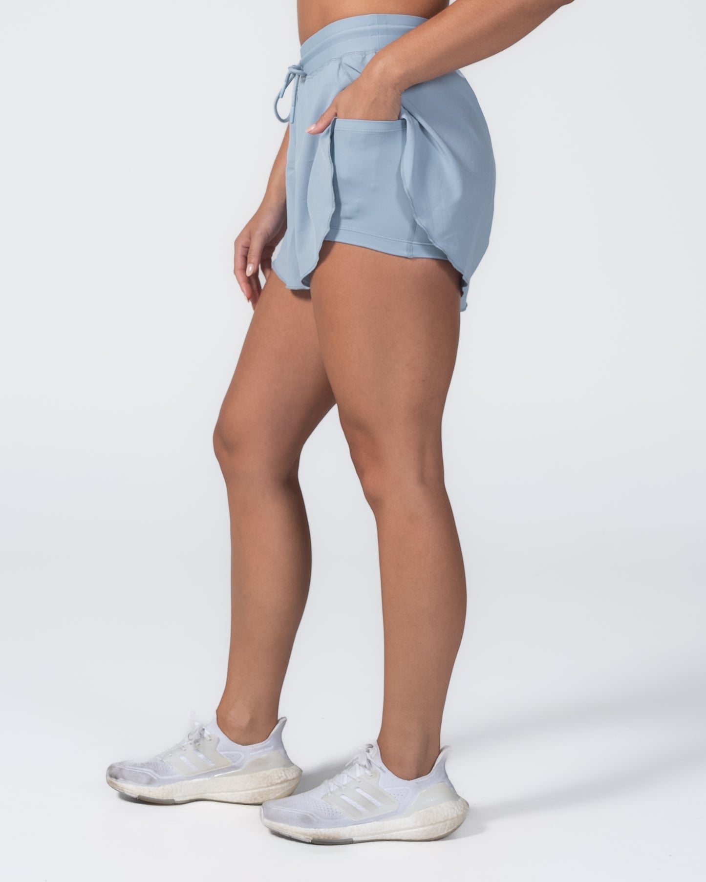 MM Madeline Shorts - Steel Blue - FINAL SALE