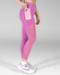 Lux Ultra Mesh 7/8 Leggings - Fuchsia - FINAL SALE