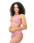 Naomi Bikini Top - Cherry Gingham - FINAL SALE
