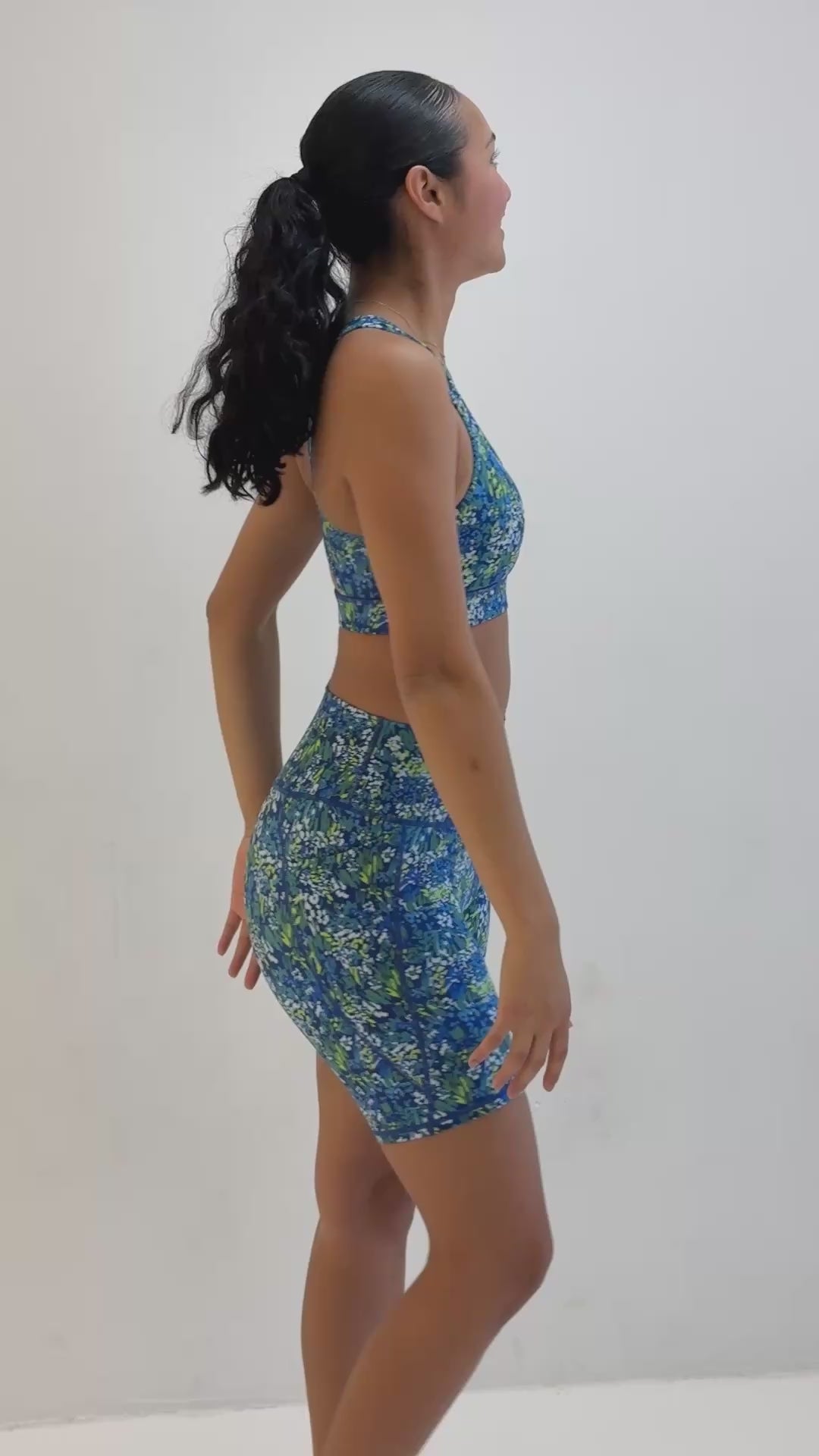 Lux High Waisted Rio Shorts (Multi-Lengths) - Flourish