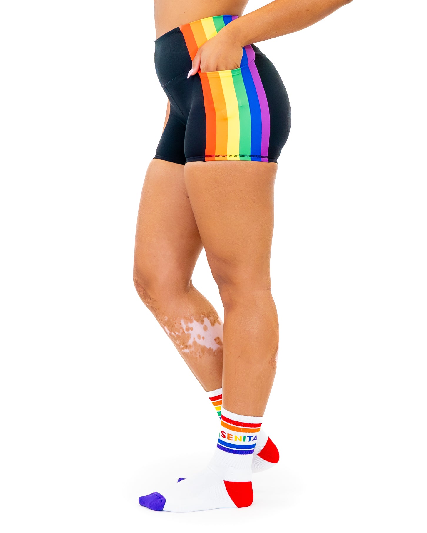 Christina Shorts - Rainbow - S ONLY - FINAL SALE