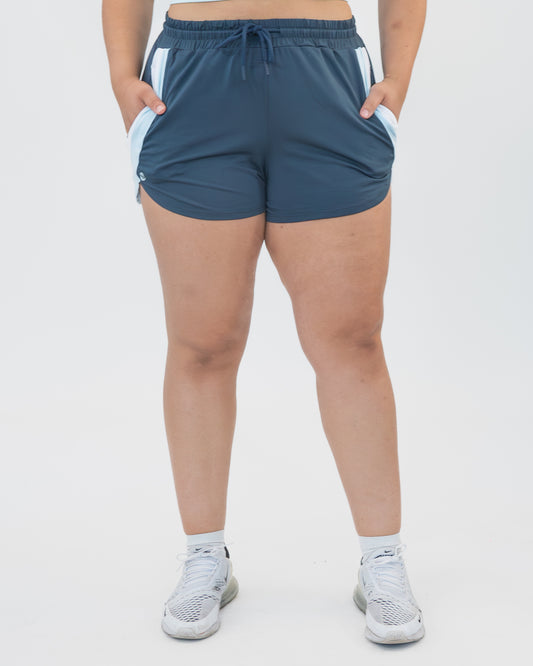 Rest Day Shorts - Navy & Sky Blue