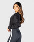 Revive Cropped Crew - Black - M ONLY - FINAL SALE