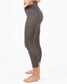 Ribbed Seamless Leggings - Espresso