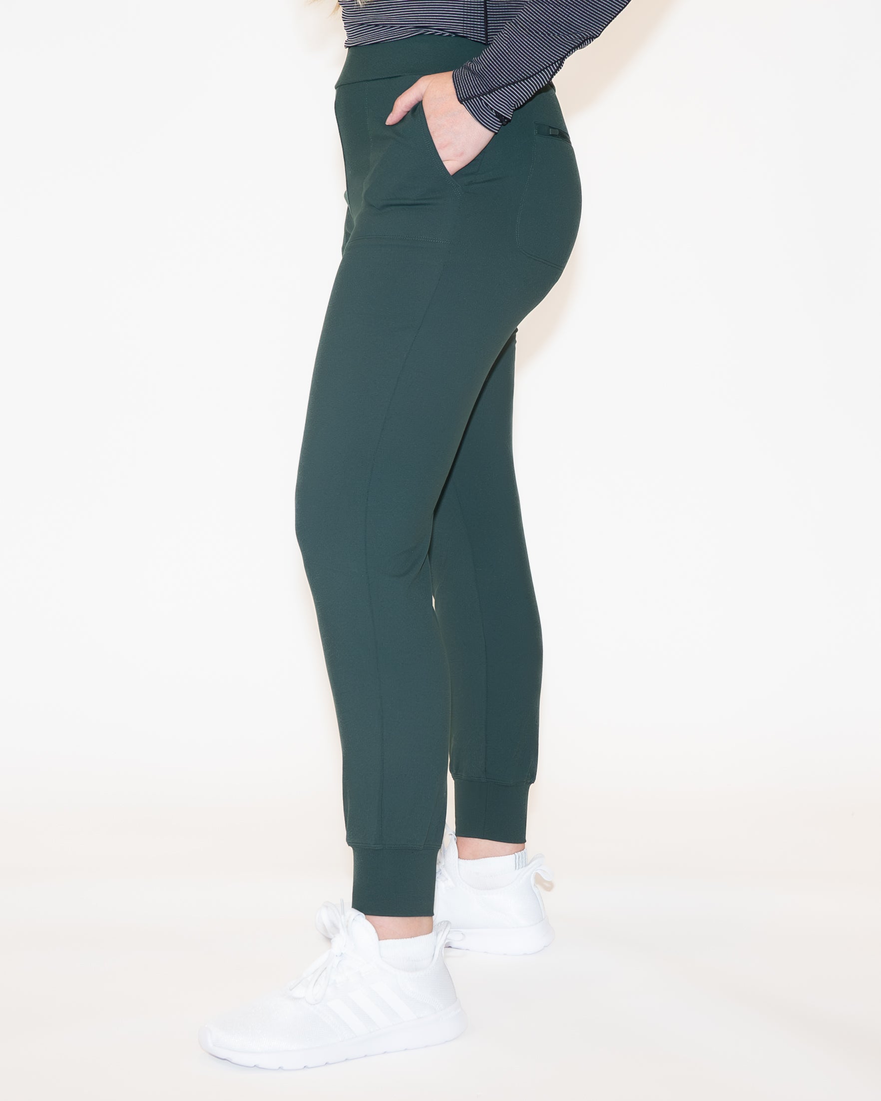 The Work From Home Joggers - Juniper - FINAL SALE