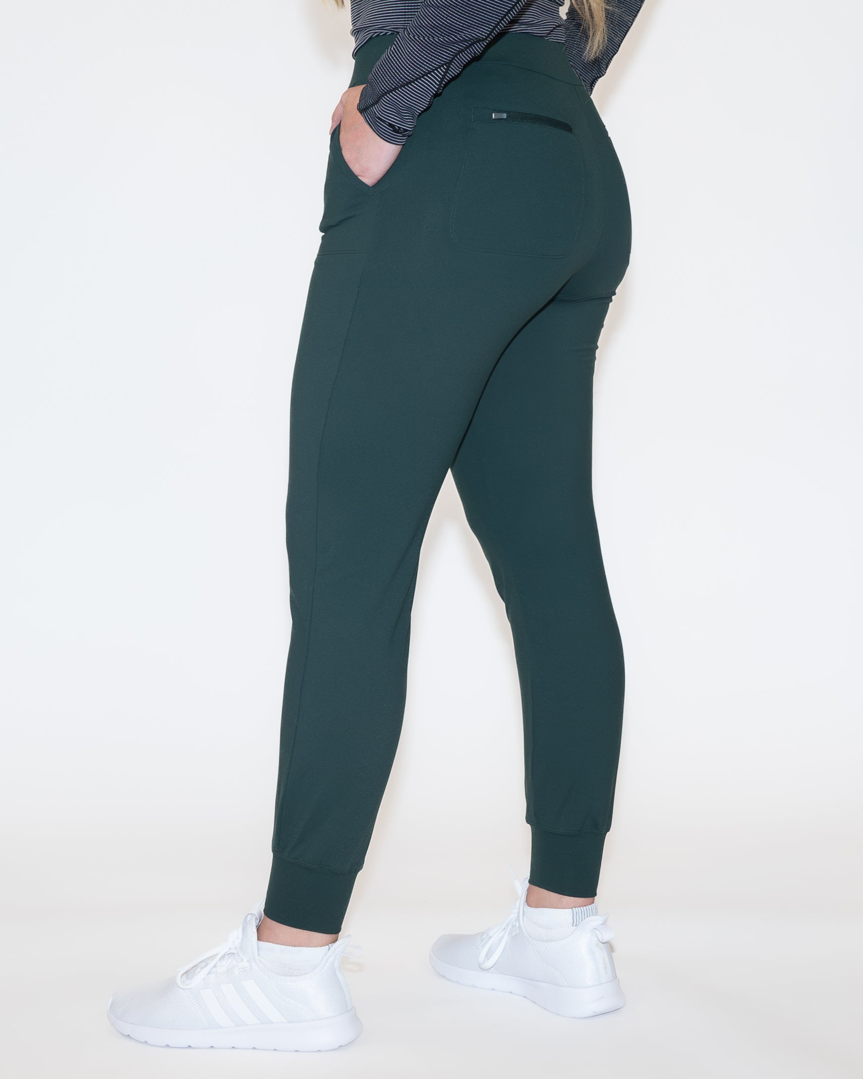 The Work From Home Joggers - Juniper - FINAL SALE