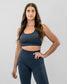 Seamless Racerback Bra - Midnight Cheetah