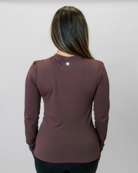 Tempo Long Sleeve - Fossil - FINAL SALE