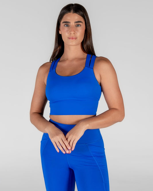 Sierra Sports Bra - Cobalt Blue *PRE-ORDER ONLY*