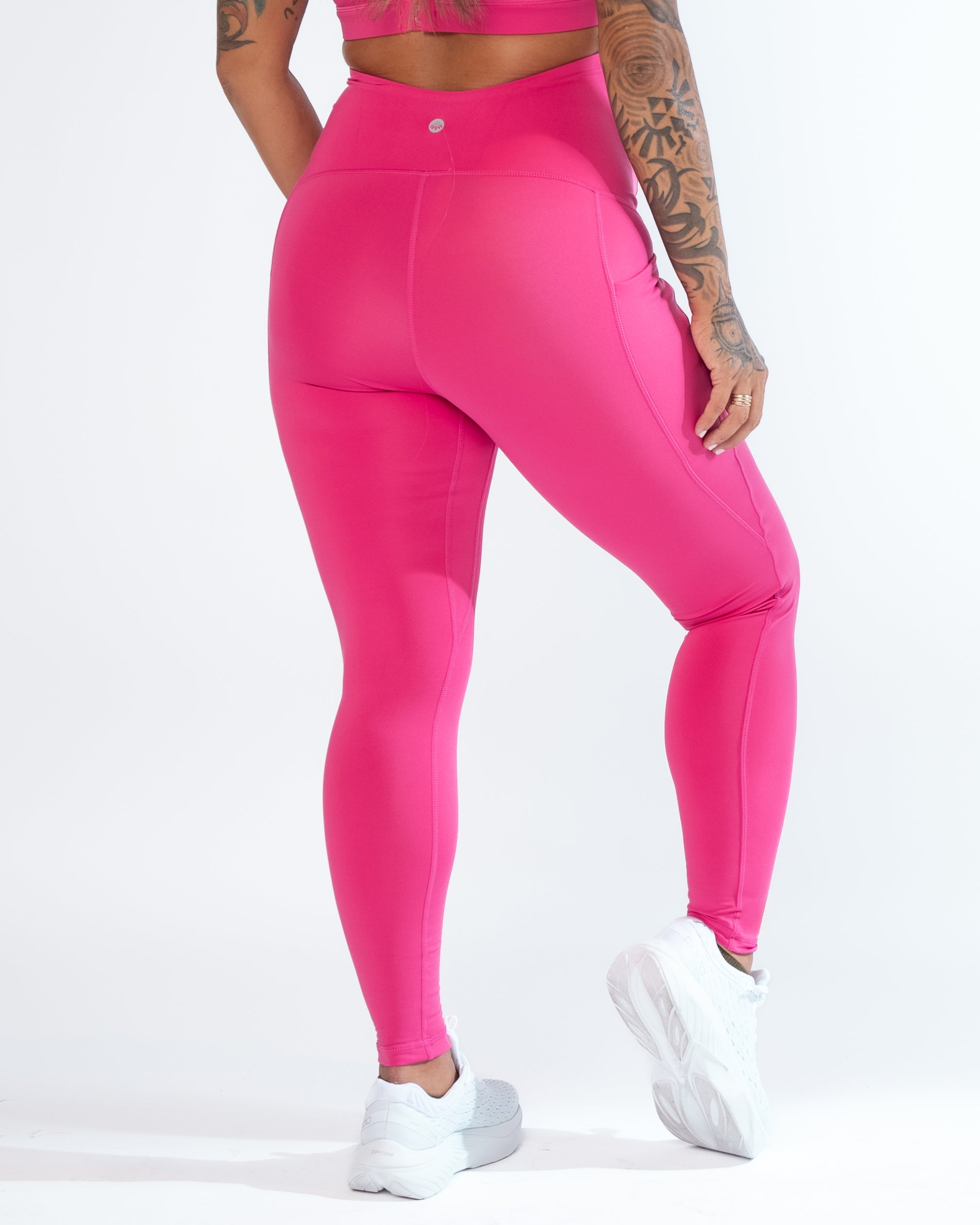 Skin Maternity Pants - Hibiscus - FINAL SALE
