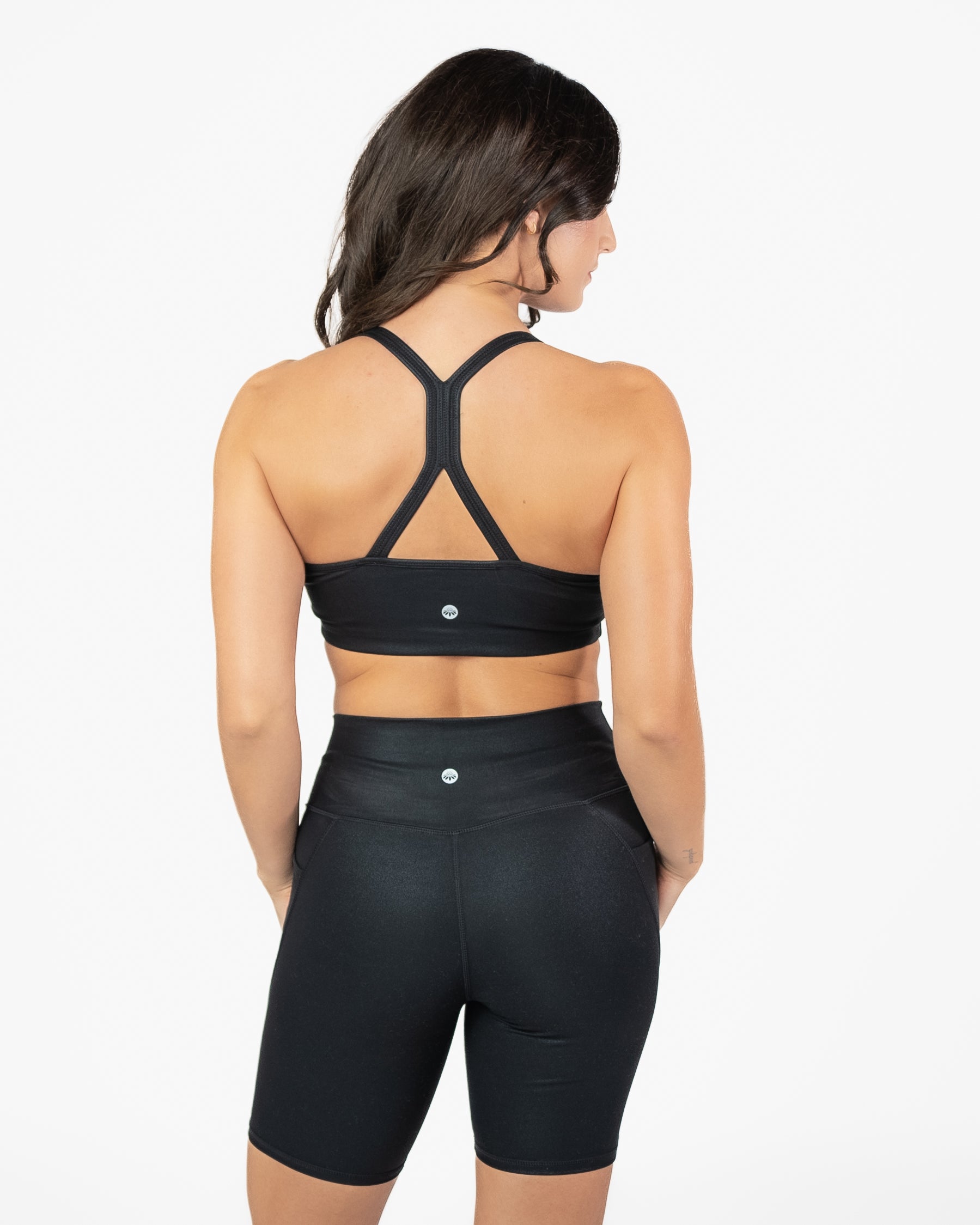 Skin Move Bra - Black Shimmer Foil - FINAL SALE