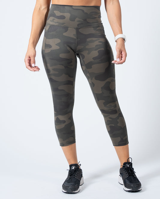 Skin Shakti Capris - Camo - FINAL SALE