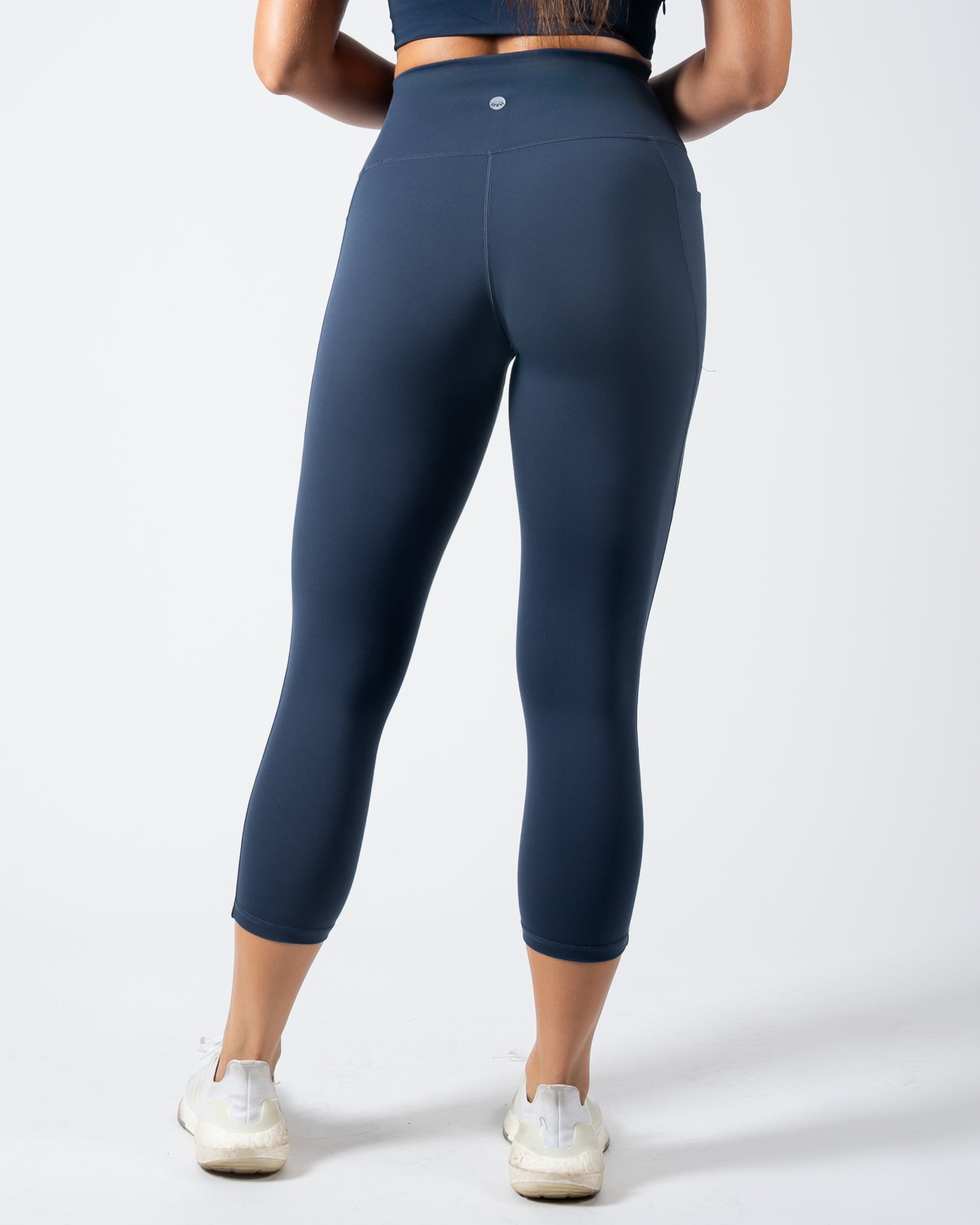 Skin Shakti Capris - Navy