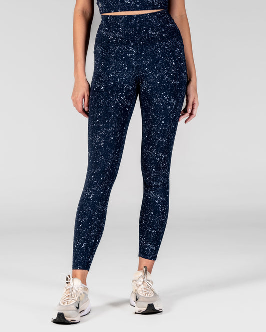 Skin Shakti Leggings - Navy Galaxy *ALMOST GONE*