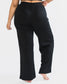 Soft Scuba Wide Leg Pant - Black - FINAL SALE