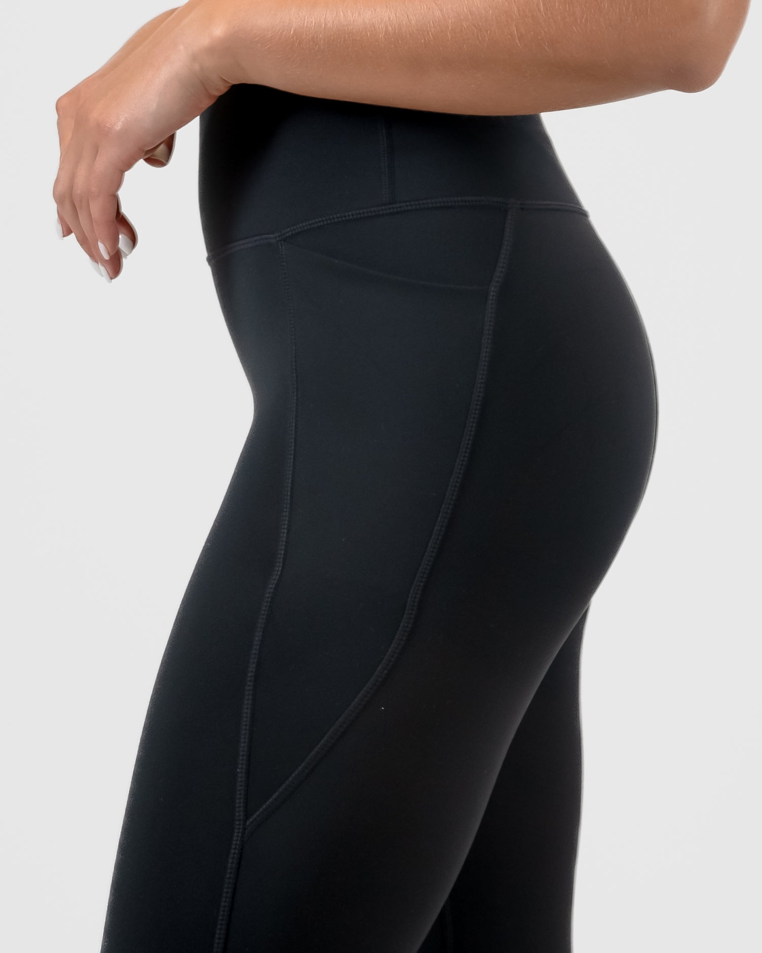 Skin Stirrup Leggings - Black