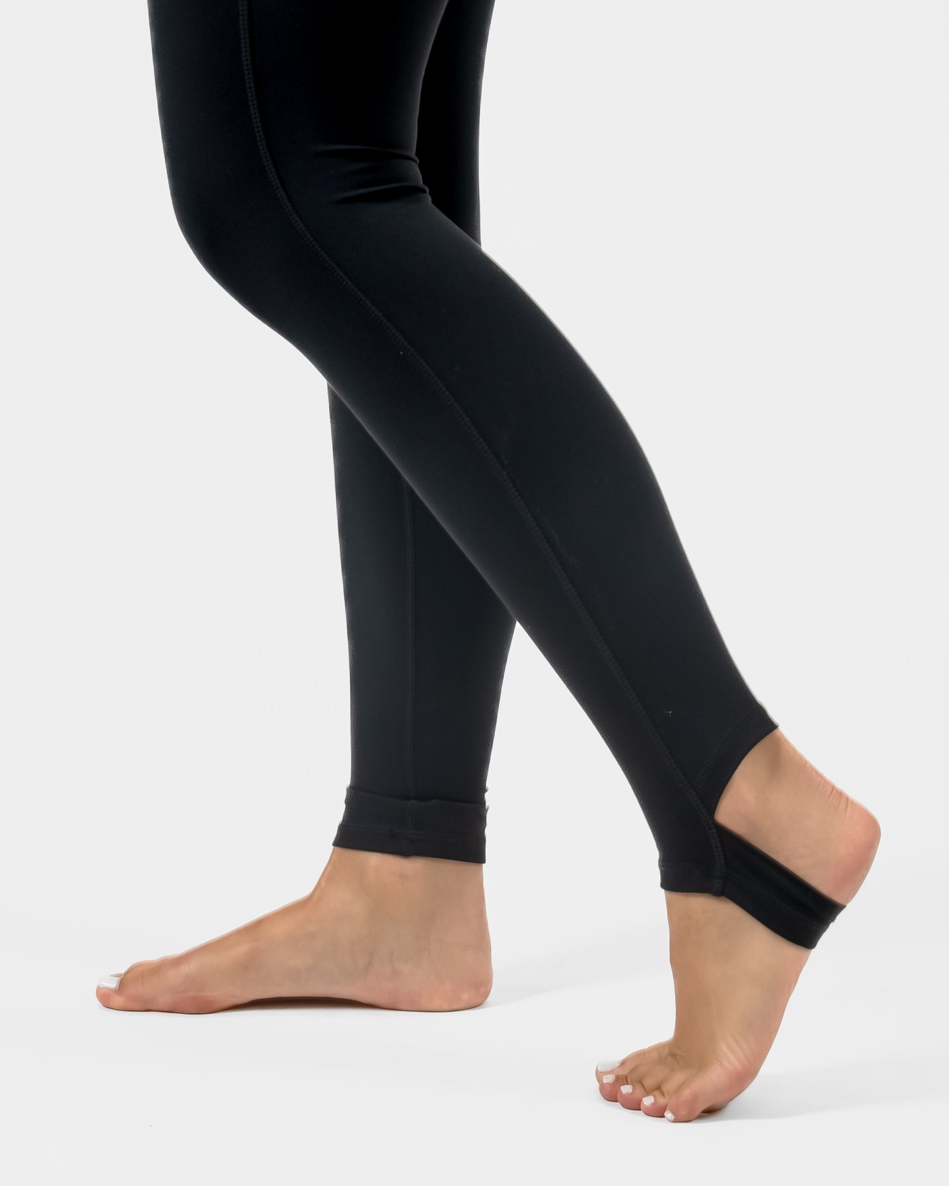 Skin Wrap Front Leggings - Black – Senita Athletics