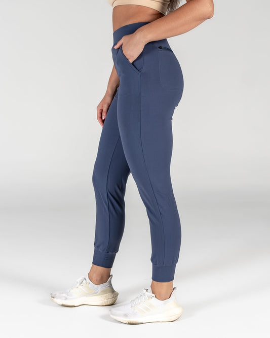 The Work From Home Joggers - Light Navy - FINAL SALE