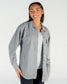 Waffle Button Down - Heathered Gray