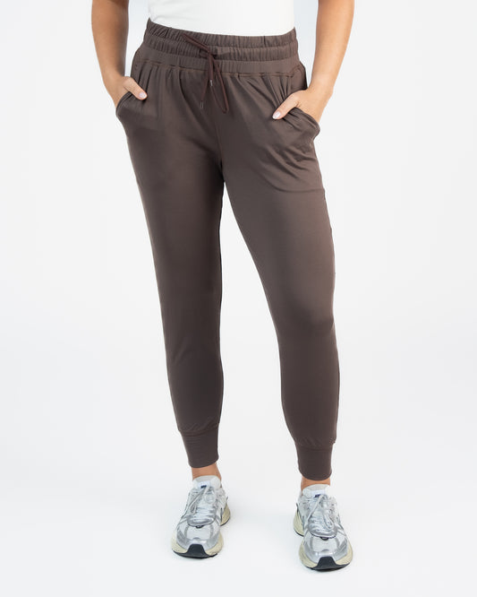 Weekend Joggers - Espresso - Final Sale