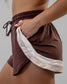 Rest Day Shorts - Fossil, Latte & Jet Stream