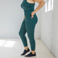 Skin High Waisted Vinyasa 7/8 - Ponderosa - FINAL SALE