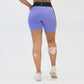 Seamed High Waisted Rio Shorts (7 in. inseam) - Iris/Navy - FINAL SALE