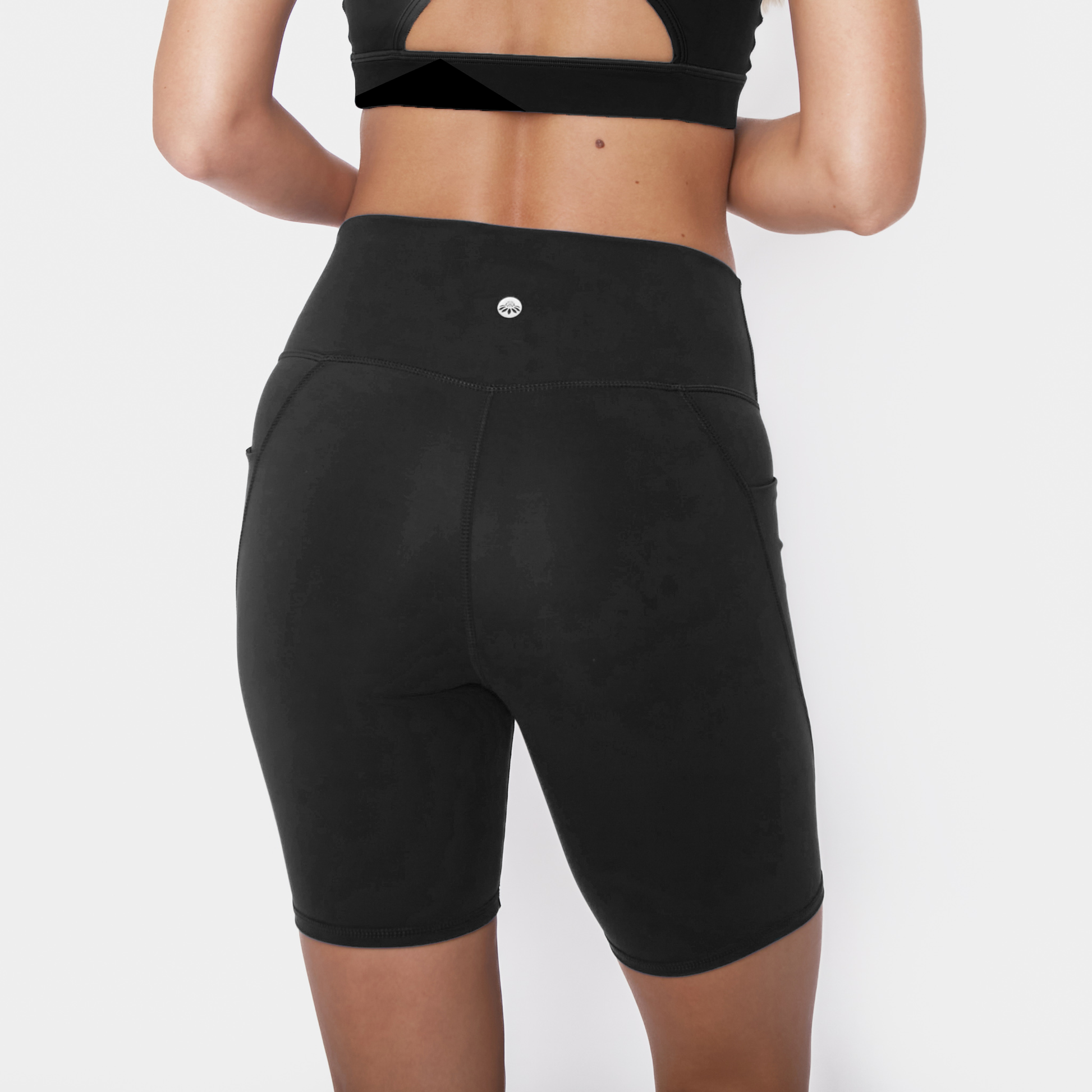 Skin Biker Shorts (8 in. inseam) - Black – Senita Athletics