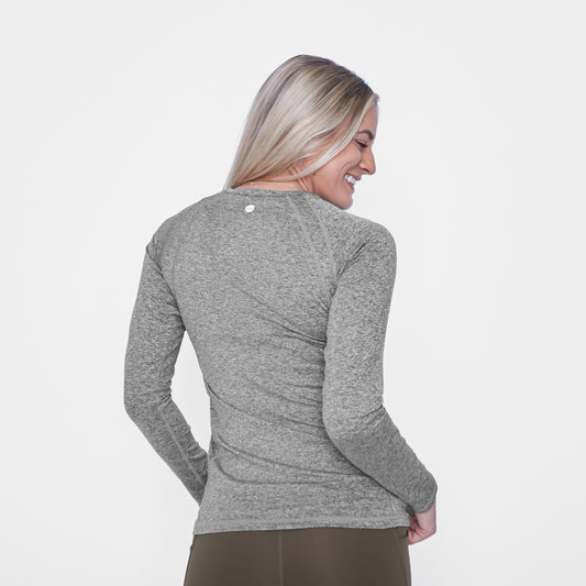 Ambition Long Sleeve - Heathered Gray - FINAL SALE