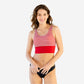 Audrey Cropkini - Cherry Stripe - FINAL SALE